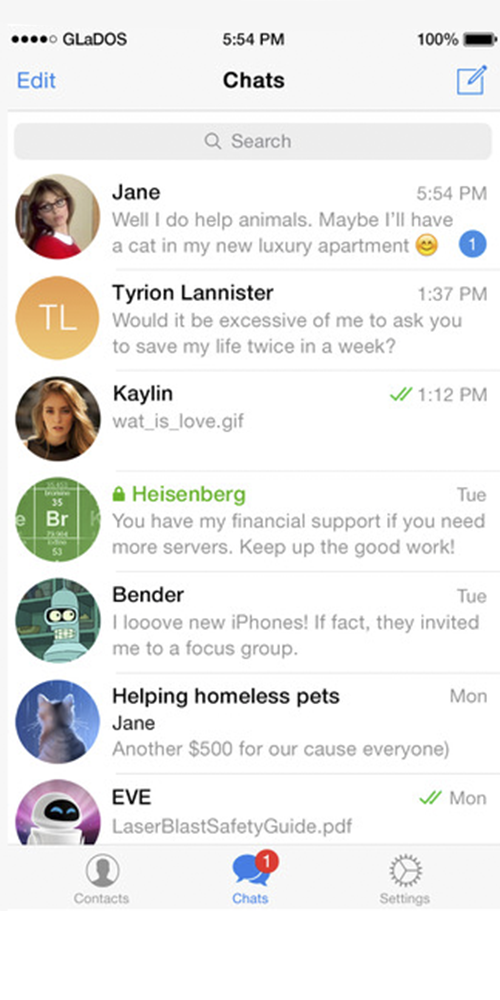 Pirater le compte Telegram d'une autre personne sur iOS